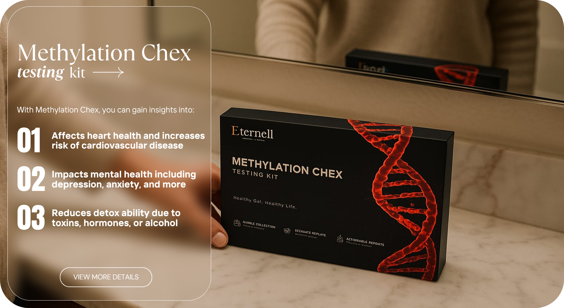 With Fitness DNA test, you can gain insights into (3)